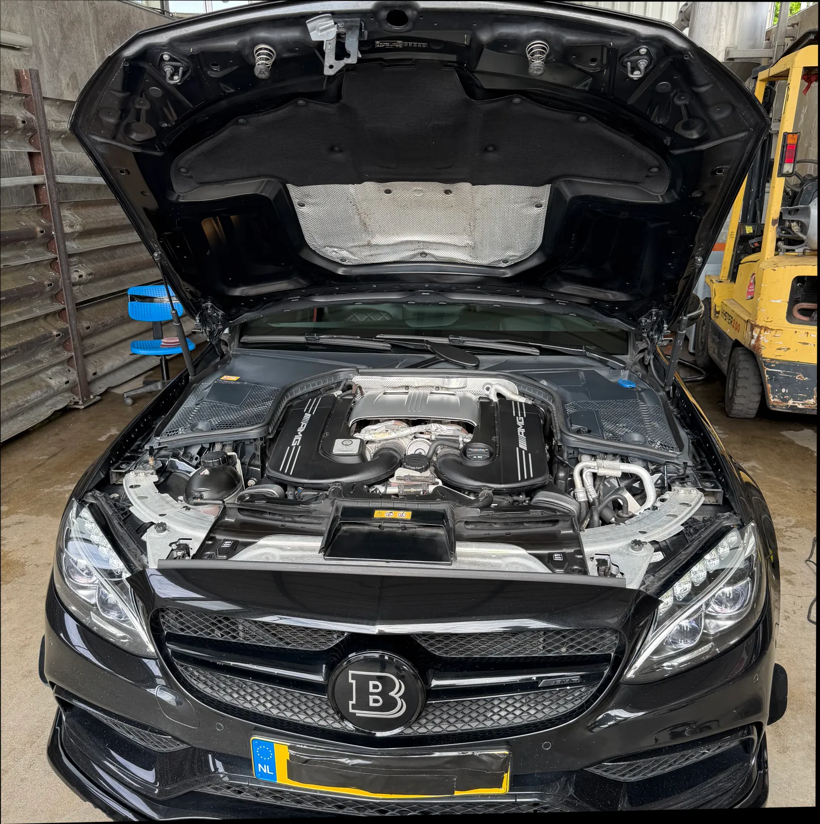 Auto na de Royal Detailing-behandeling