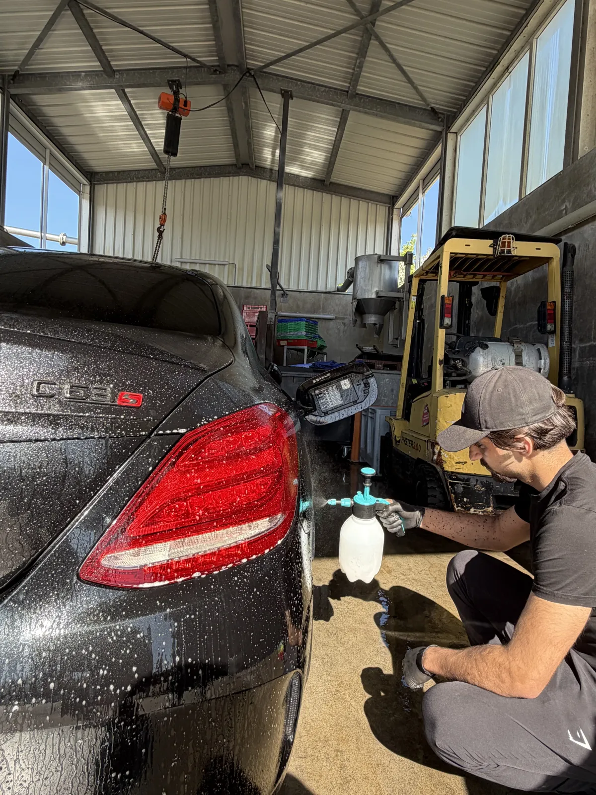 Umutcan, eigenaar van Royal Detailing